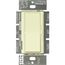 Diva 0-10V fluorescent/LED Paddle & Dimmer Switch, 1 Pole 3-Way 120-277V, 8A (Almond)