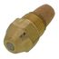 Type W All Purpose 60° Brass Oil Nozzle (0.50 GPH)