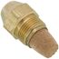 Type W All Purpose 80° Brass Oil Nozzle (0.65 GPH)