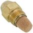 Type W All Purpose 60° Brass Oil Nozzle (0.75 GPH)
