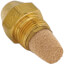 Type W All Purpose 80° Brass Oil Nozzle (0.75 GPH)