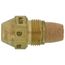 Type W All Purpose 80° Brass Oil Nozzle (1.00 GPH)