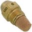 Type W All Purpose 80° Brass Oil Nozzle (1.00 GPH)