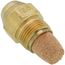Type W All Purpose 80° Brass Oil Nozzle (1.10 GPH)