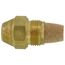 Type W All Purpose 80° Brass Oil Nozzle (1.25 GPH)