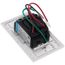 Diva LED+ Dimmer Switch with Wall Plate, 150W LED, Single Pole/3-Way, No Neutral Required, 120V, DVWCL-153PH-WH, White