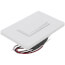 Diva 3-Speed Fan Control with Wall Plate, 1.5A , Single-Pole/3-Way, No Neutral Required, 120V, DVWFSQ-FH-WH, White