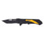 2-1/4" Stainless Steel Partially Serrated Tanto Folding Pocket Knife