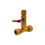 5/8" Comp / 1/2" Sweat End x 3/8" Comp Ball Style Dishwasher Valve (Lead Free)
