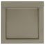 DryerWallVent 4" Galvalume Steel Wall Vent (Tan)