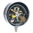 Brass Bourdon Tube SPDT Pressure Switch w/ Snap Action Switch & Adj. Deadband (1/8 - 15 PSIG)