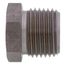 1/2" x 3/8" Black Steel Hexagon Bushing
