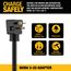 NEMA 5-20 Electric Vehicle Charger Adapter