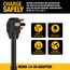 NEMA 14-30 Electric Vehicle Charger Adapter