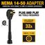 NEMA 14-50 Electric Vehicle Charger Adapter