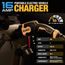 Portable Electric Vehicle Charger w/ 5-15 Adapter, 25' Cable & Carry Bag (16A, 120/240V, 3.84kW)