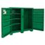 16 Gauge Steel Utility Cabinet, Green