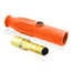 23 Series Plug, Male, 600A Max, 600V Crimp Tube Termination, 350-500 MCM Cable Range (Orange)
