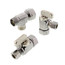 1/2" FIP x 3/8" OD Comp x  3/8" OD Comp Dual Shut-Off Valve, Lead Free (Chrome)