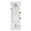 Lever Edge Single-Pole Self-Grounding Rocker Switch - White (15 Amp, 120/277V)
