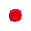 Harmony ZB Round Unmarked Push Button Cap - Red