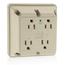 15A 4-in-1 Quadruplex Receptacle/outlet, Hospital Grade (Ivory)