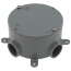 3/4" PVC Round Junction Box w/ Reducer