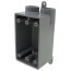 1-Gang 3/4" FSCC Switch Box, 18 CU (Gray)