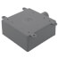 2-Gang 1/2" 2FSE Square Weatherproof Box, 32 CU (Gray)