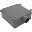 2-Gang 3/4" 2FSE Weatherproof Box (Gray)