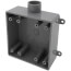 2-Gang 3/4" 2FSE Weatherproof Box (Gray)