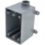 1-Gang 1/2" FDC Weatherproof Box, 25 CU IN (Gray)