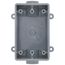 1-Gang 1/2" FDC Weatherproof Box, 25 CU IN (Gray)