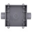 2-Gang 1" 2FSC Weatherproof Box (Gray)