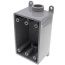 1-Gang 1/2" FSC Weatherproof Box (Gray)