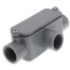 1/2" T PVC Conduit Body