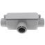 3/4" T PVC Conduit Body