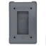 1-Gang Weather Proof GFI Receptacle Cover, Vertical Mount (Gray)