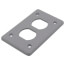 1-Gang FS Duplex Receptacle Cover (Gray)