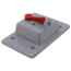 Carlon E98SSCN Weatherproof Switch Cover – Gray, Single Gang, Non-Metallic