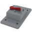 1-Gang Weatherproof Box Cover w/ Toggle Switch (Gray)