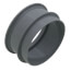 3" PVC End Bell (Gray)