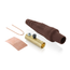 16 Series Taper Nose Cam-Type Female Plug, Contact & Insulator, Detachable, #2, 2/0 AWG, 300A Max, Type 3R When Mated (Brown)