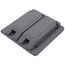 2-Gang Duplex Receptacle Weatherproof Box Cover (Gray)