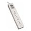 Tripp-Lite 6 Outlets, 120 VAC, 15 Amps, 10 ft Cord, Power Outlet Strip, SPS610HGRA