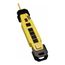 Tripp-Lite 6 Outlets, 120 VAC, 15 Amps, 9 ft Cord, Power Outlet Strip, TLM609GF
