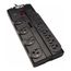 Tripp-Lite 12 Outlets, 120 VAC, 15 Amps, 8 ft Cord, Power Outlet Strip, TLP1208TEL