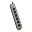 Tripp-Lite 6 Outlets, 120 VAC, 15 Amps, 15 ft Cord, Power Outlet Strip, UL24CB-15