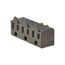3 Outlet Tap, Single Receptacle To 3 Outlets, 15A, 125V, Brown, Thermoplastic, 5-15R, Nema 5-15R, 1147B-BOX