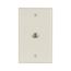 Wallplate W/Coax Adaptor Std Thermo La, 1172LA